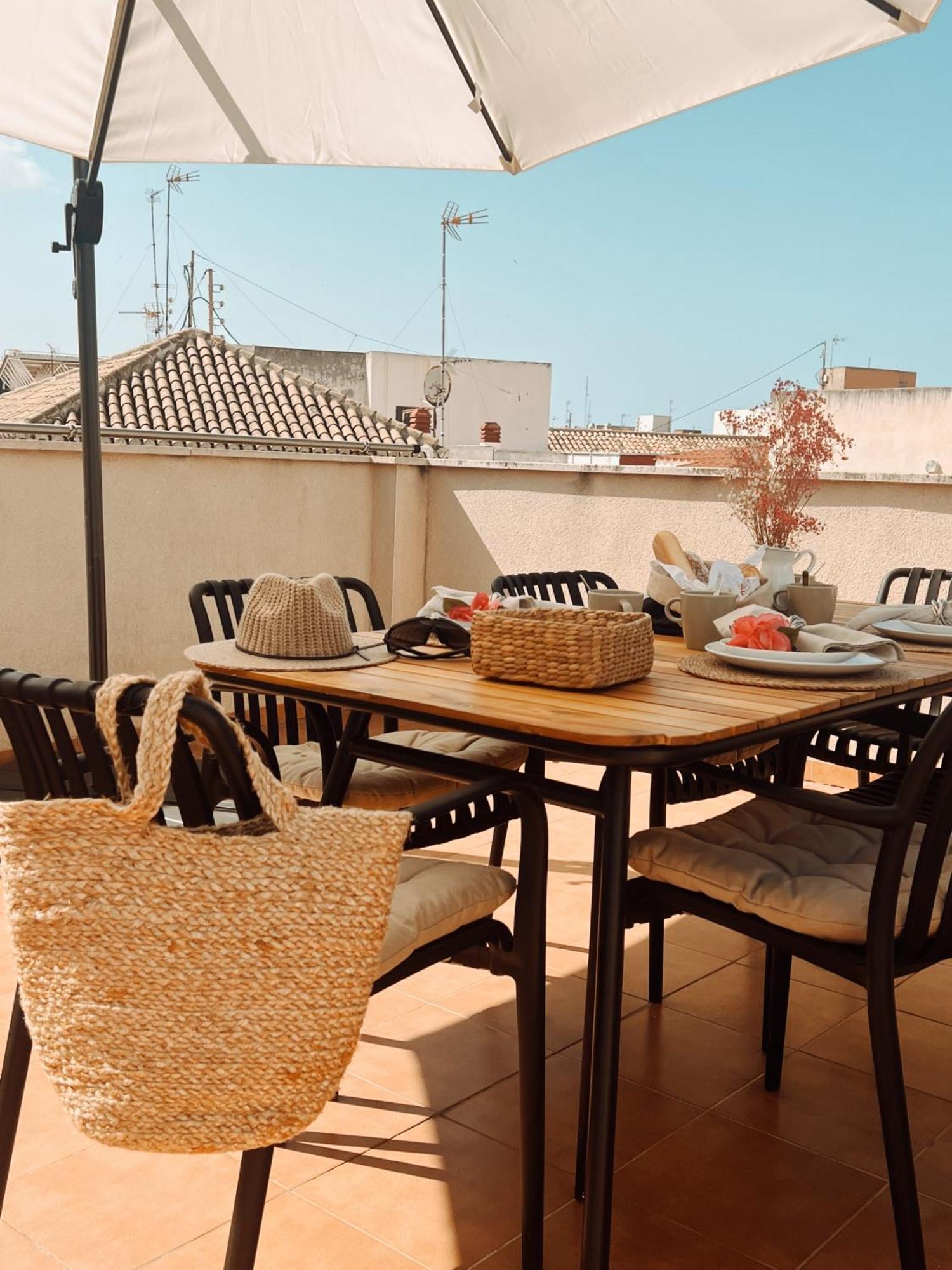 Casa Jara- With A Private Terrace 360 Views In Old Town - Free Parking Appartement Cartagena Buitenkant foto
